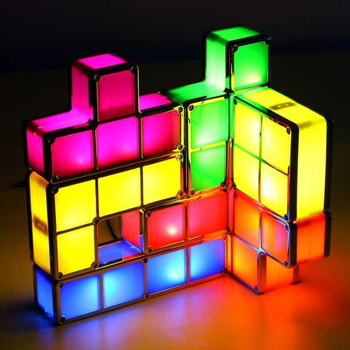 Tetris LED Tischlampe – Erstelle deine eigene Lichtshow