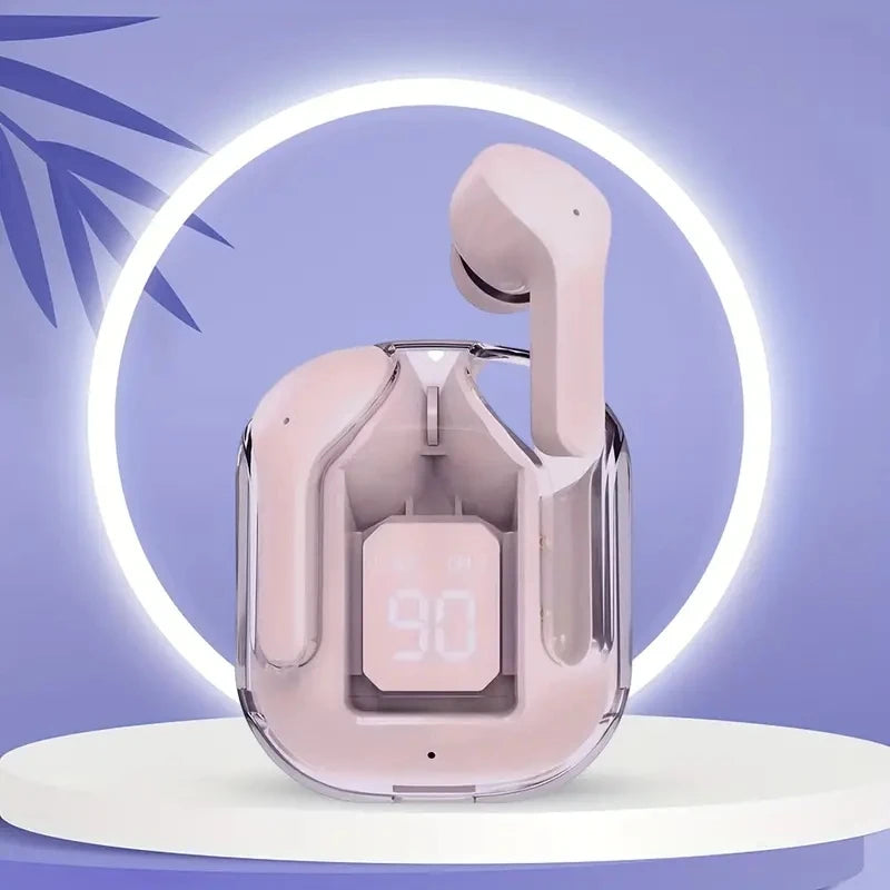 T2 Wireless Bluetooth Earbuds – Crystal Clear Sound Pink
