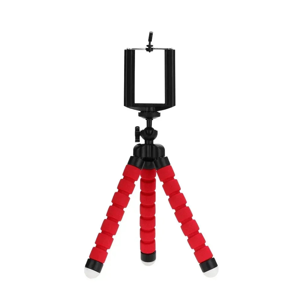Mini Universal Photography Octopus Tripod Monopod Phone Mini Camera Phone Webcam Holder Clip Smartphone Monopod Tripe Stand