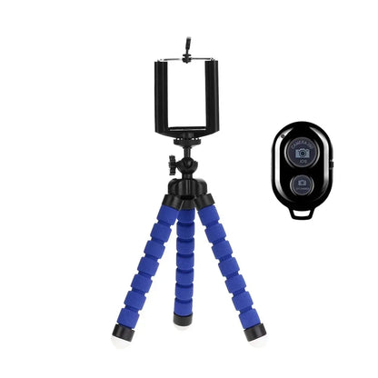 Mini Universal Photography Octopus Tripod Monopod Phone Mini Camera Phone Webcam Holder Clip Smartphone Monopod Tripe Stand