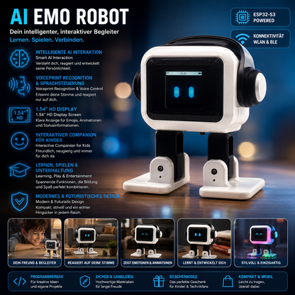 AI EMO Robot – Intelligent Interactive Companion