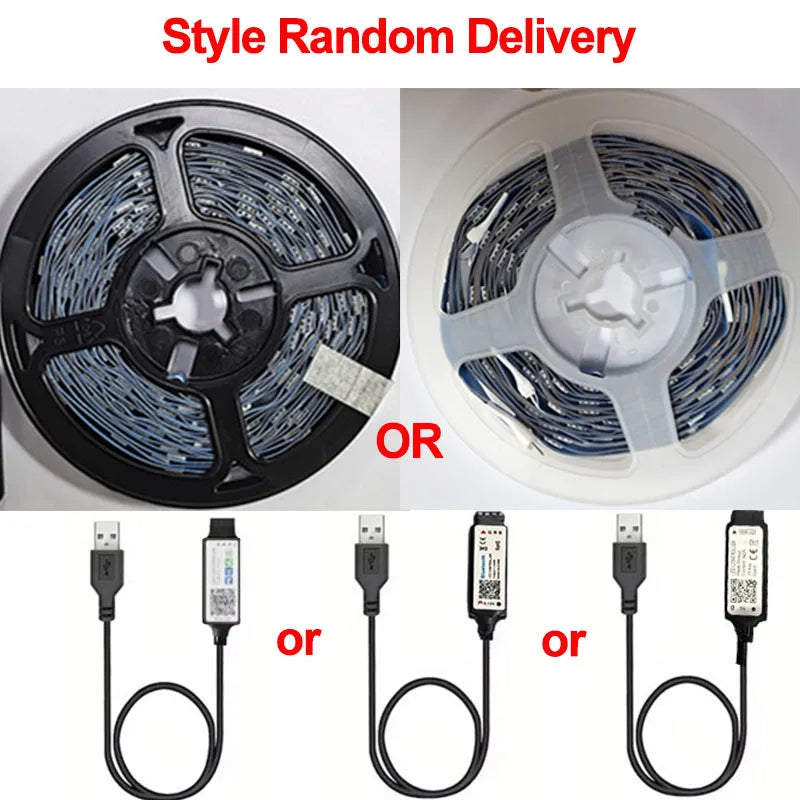 Bluetooth LED Strip Lights – RGB Color Changing 1M–5M