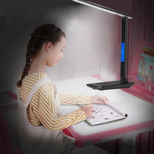 Lamp Plus 3-in-1 LED Lamp with Wireless Charger, Clock & Temperature