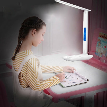 Lamp Plus 3-in-1 LED Lamp with Wireless Charger, Clock & Temperature