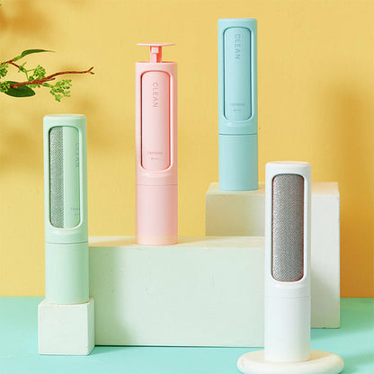 2-in-1 Pet Hair Remover – Reusable Brush & Lint Roller