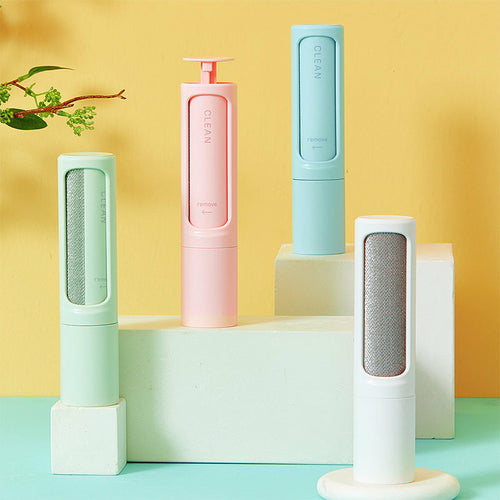 2-in-1 Pet Hair Remover – Reusable Brush & Lint Roller