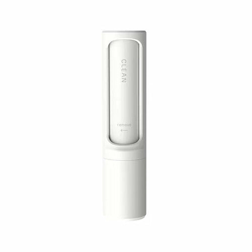 2-in-1 Pet Hair Remover – Reusable Brush & Lint Roller White