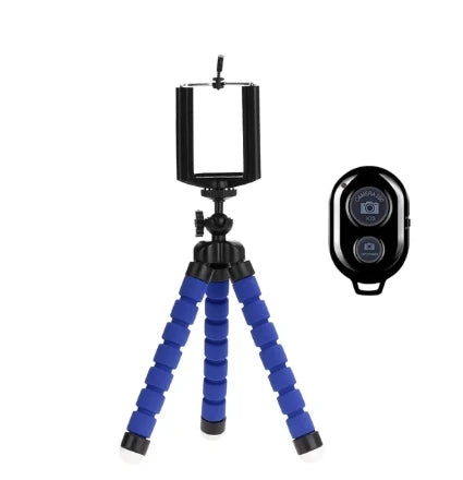 Mini Universal Photography Octopus Tripod Monopod Phone Mini Camera Phone Webcam Holder Clip Smartphone Monopod Tripe Stand