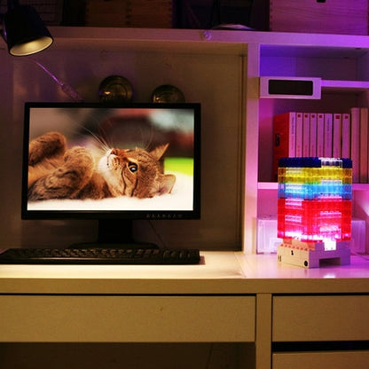 DIY Rainbow Blocks Lamp – Creative LED Night Light