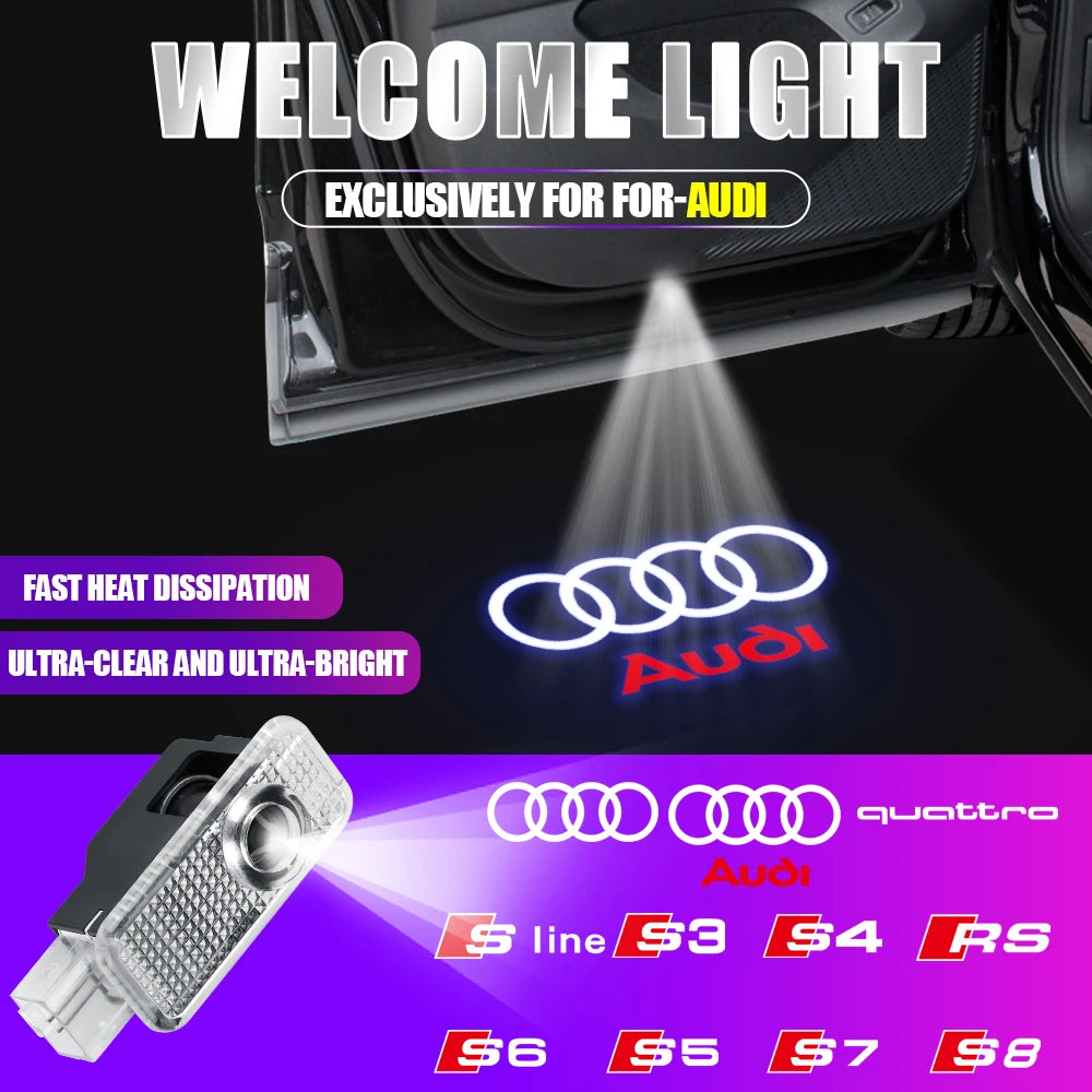Audi LED Door Welcome Lights