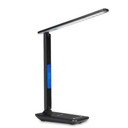Lamp Plus 3-in-1 LED Lamp with Wireless Charger, Clock & Temperature