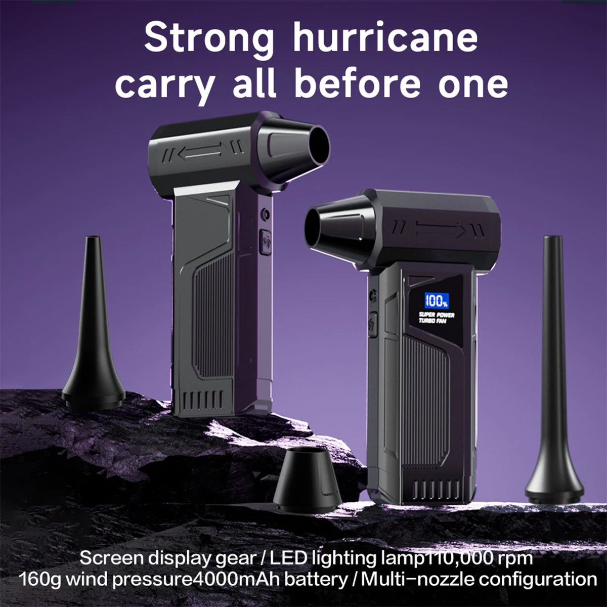 Wireless Jet Fan Turbo Blower