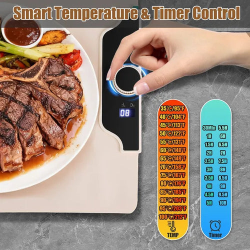 Food Warming Mat – Elektrische Wärmematte | Smart Electric Food Warming Mat