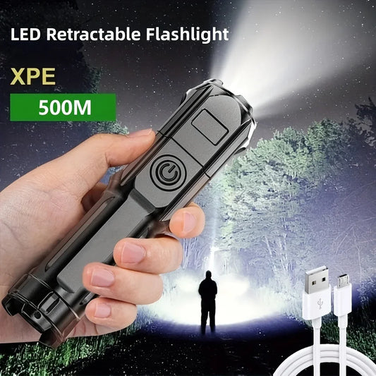 Powerful LED Tactical Flashlight