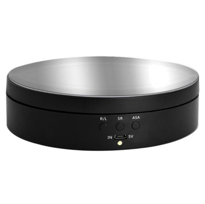 360° Electric Motorized Rotating Display Stand Jewelry Photography