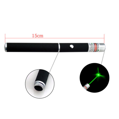 3-Pack Laser Pointer Set – Red, Green & Violet