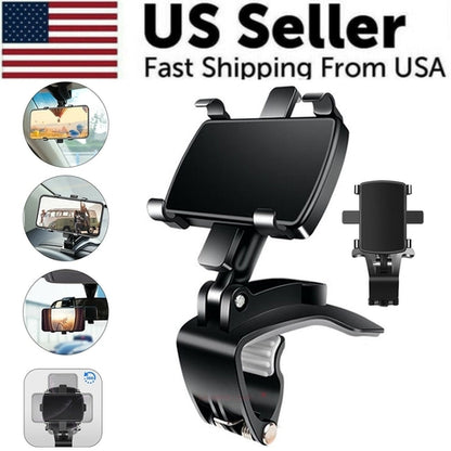 Universal Car Phone Holder – 360° Flexible & Secure Mount