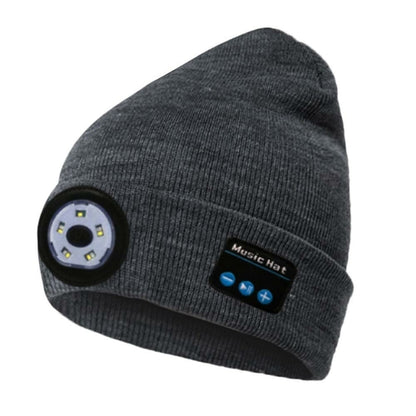 Wireless Bluetooth LED Hat with Built-in Speaker