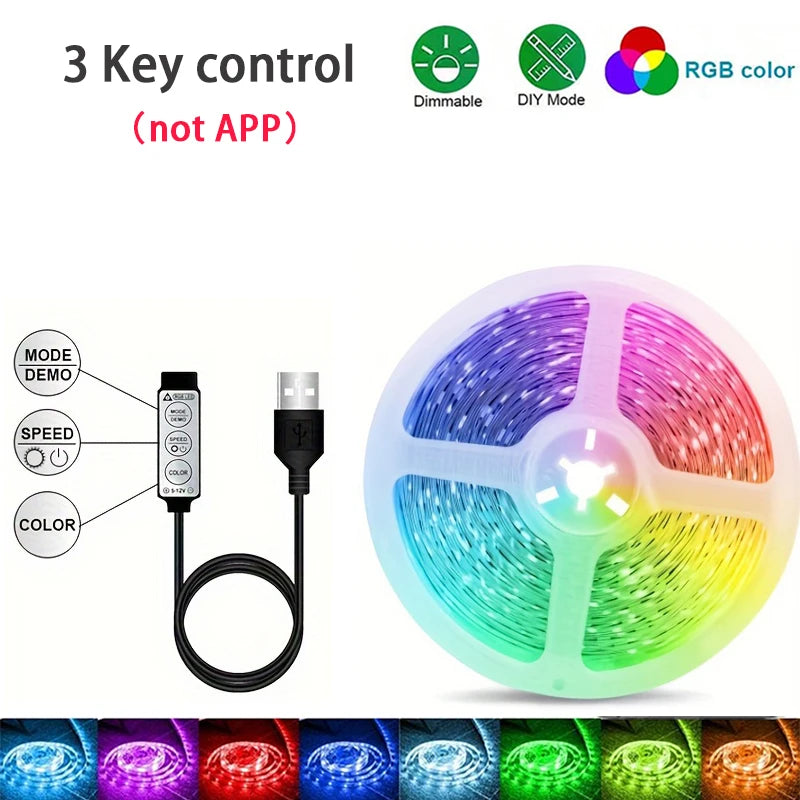 RGB LED Strip Light – Colorful Ambient Lighting