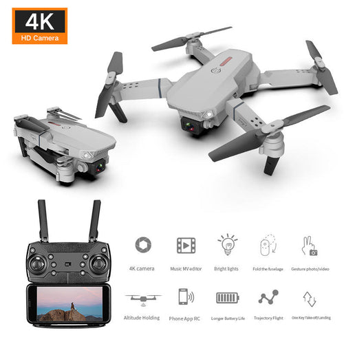 E88 Drone with HD Camera – Foldable Quadcopter Drone