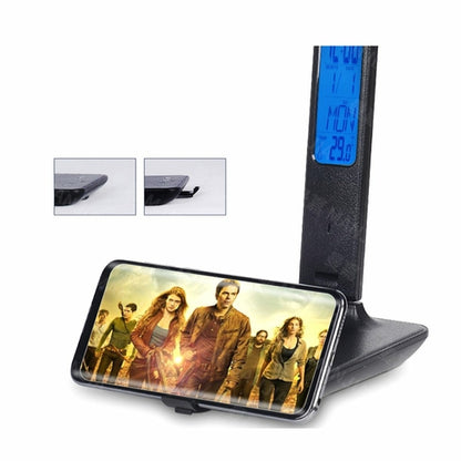 Lamp Plus 3-in-1 LED Lamp with Wireless Charger, Clock & Temperature