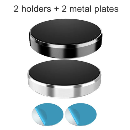 Magnetic Round Phone Holder Magnet Sticker for Car Interior Accessories GPS Air Vent Mount Mobile Stand