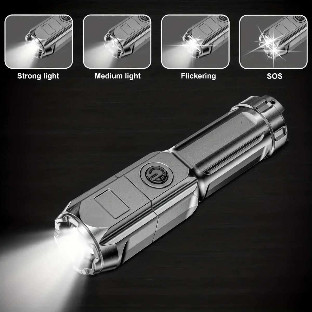 Powerful LED Tactical Flashlight
