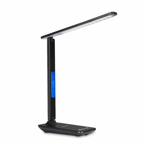 Lamp Plus 3-in-1 LED Lamp with Wireless Charger, Clock & Temperature