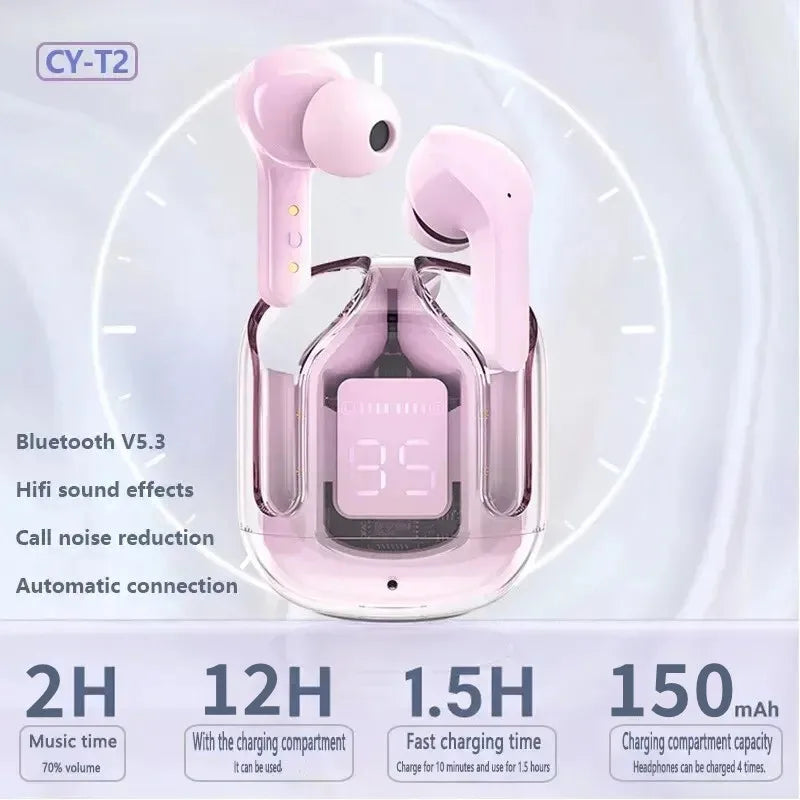 T2 Wireless Bluetooth Earbuds – Crystal Clear Sound