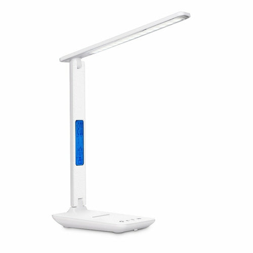 Lamp Plus 3-in-1 LED Lamp with Wireless Charger, Clock & Temperature
