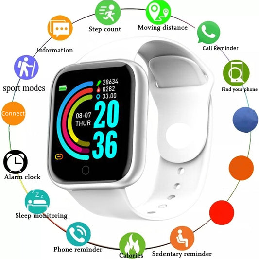 Smartwatch for Men & Women – Fitness Tracker & Notifications