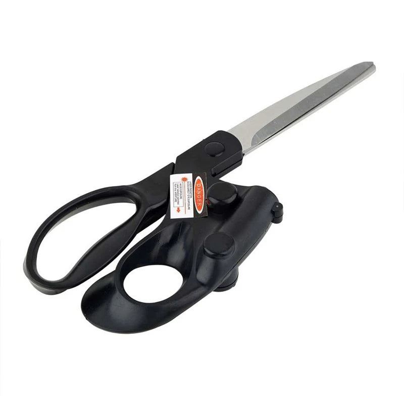 Laser Guided Scissors Perfect Straight Cuts Made Easy