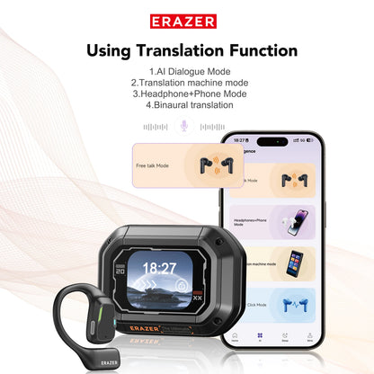 Erazer XP6 Wireless Headset – Powerful Sound & AI Translator