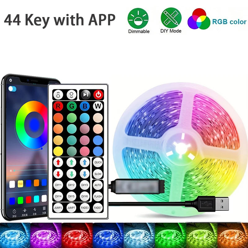 RGB LED Strip Light – Colorful Ambient Lighting