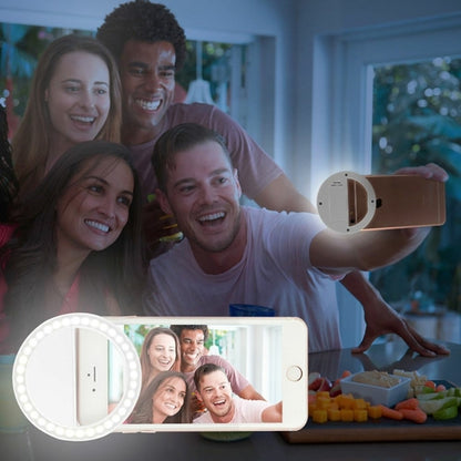 Selfie Ring Light Clip – Portable LED Light for Perfect Photos