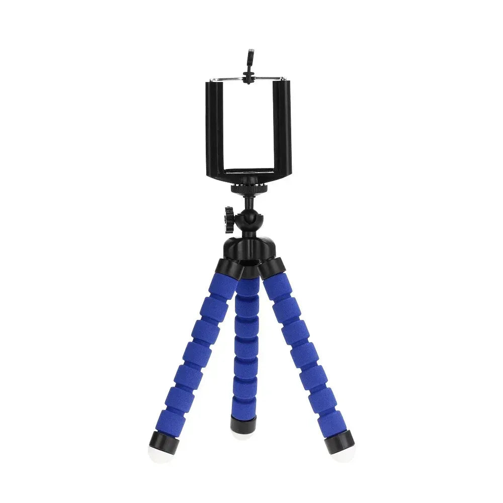 Mini Universal Photography Octopus Tripod Monopod Phone Mini Camera Phone Webcam Holder Clip Smartphone Monopod Tripe Stand