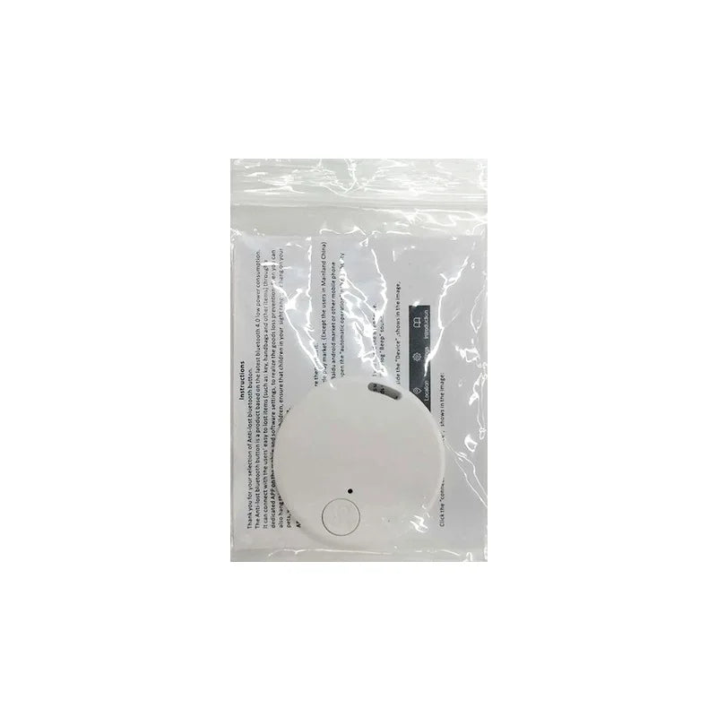 Smart Mini GPS Tracker – Real-Time Locator for Car, Luggage & More White-A