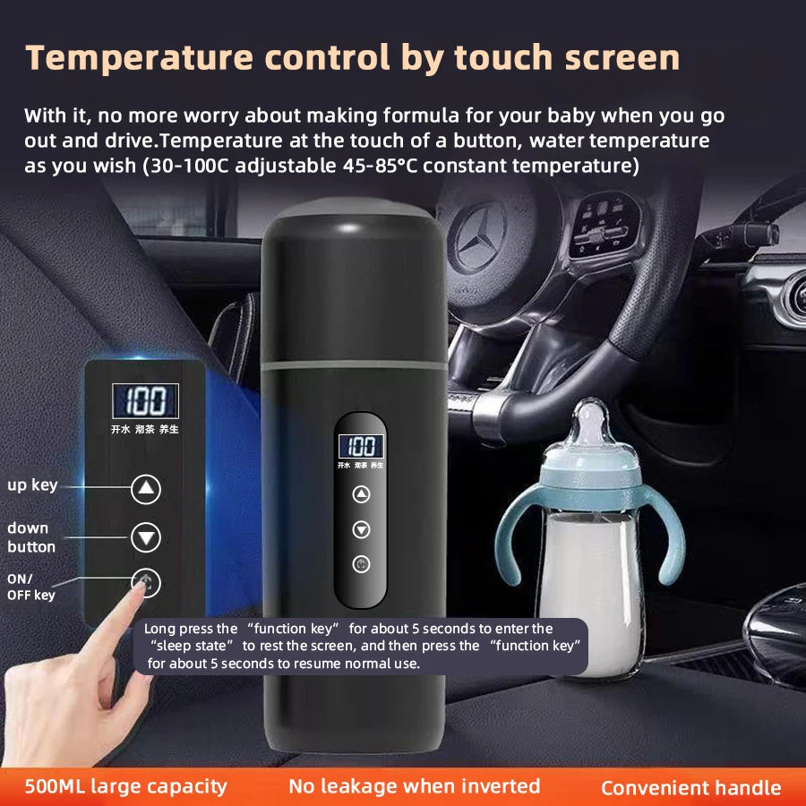 Portable Car Heating Cup