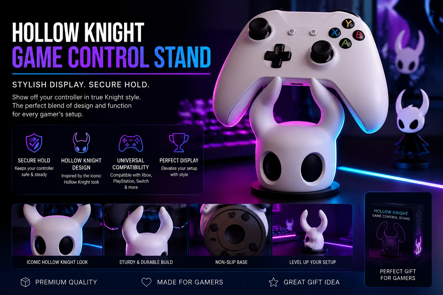 Hollow Knight Controller Stand