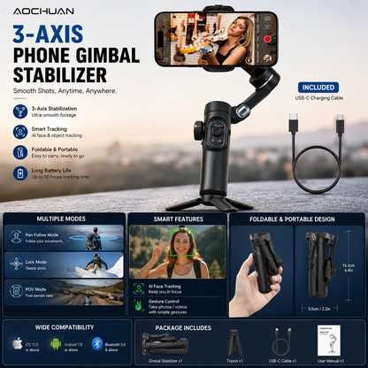 3-Axis Gimbal Stabilizer