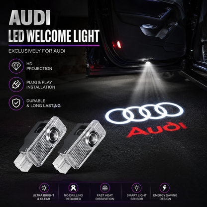 Audi LED Door Welcome Lights