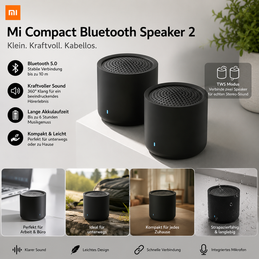 Xiaomi MI True Wireless Speaker Stereo 2 packs