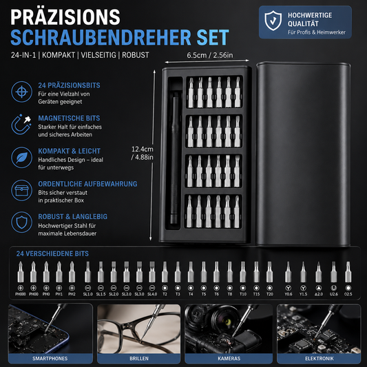 25-in-1 Mini Screwdriver Set