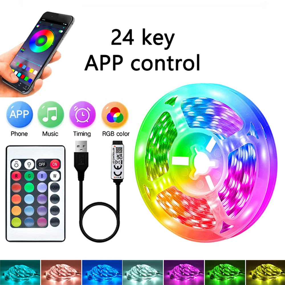 RGB LED Strip Light – Colorful Ambient Lighting