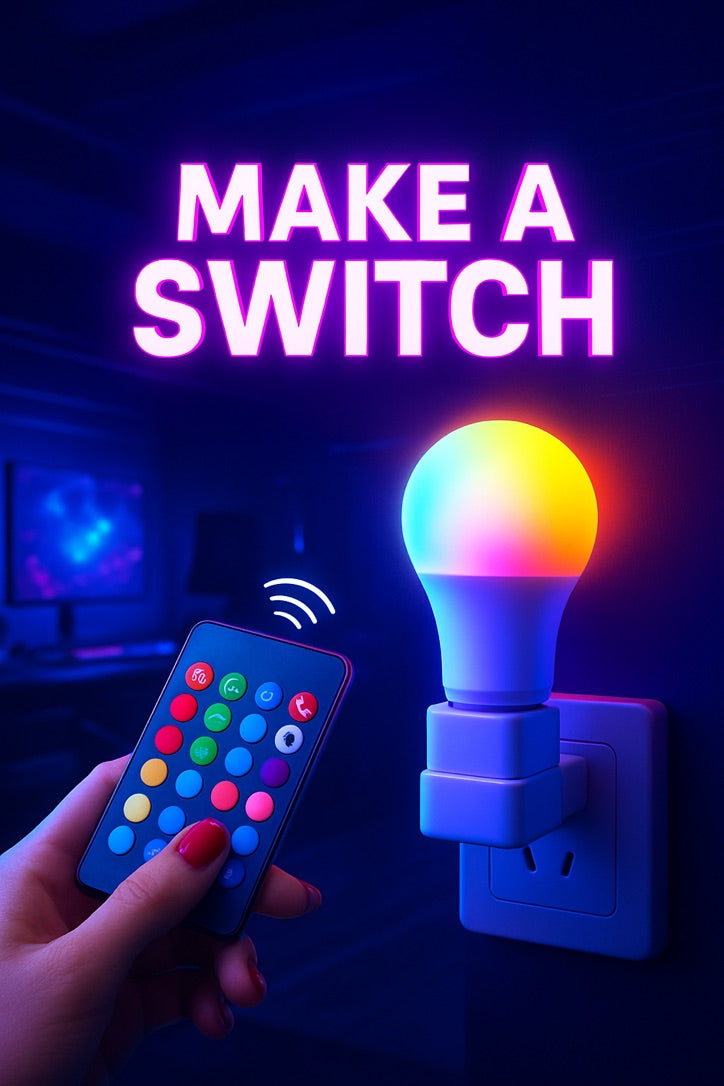 RGB LED Bulb – Color Changing & Dimmable Smart Light