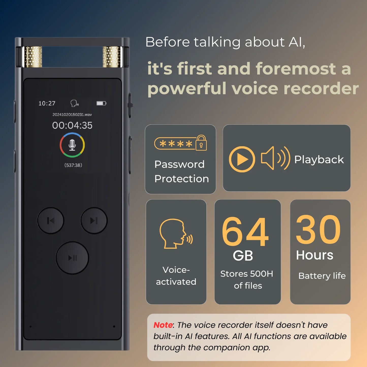 AI Voice Recorder