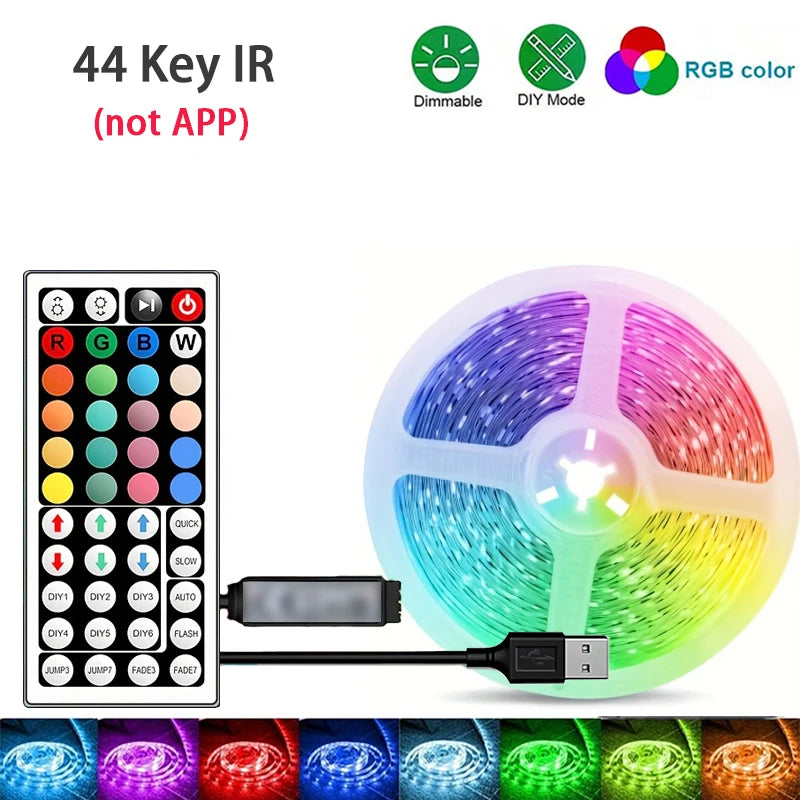 RGB LED Strip Light – Colorful Ambient Lighting
