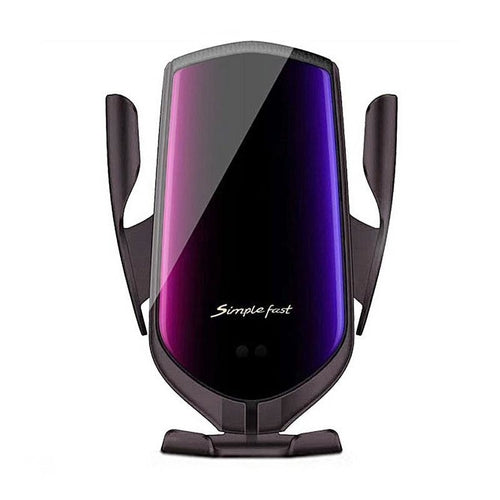 Penguin Wireless Car Charger & Phone Holder BLACK