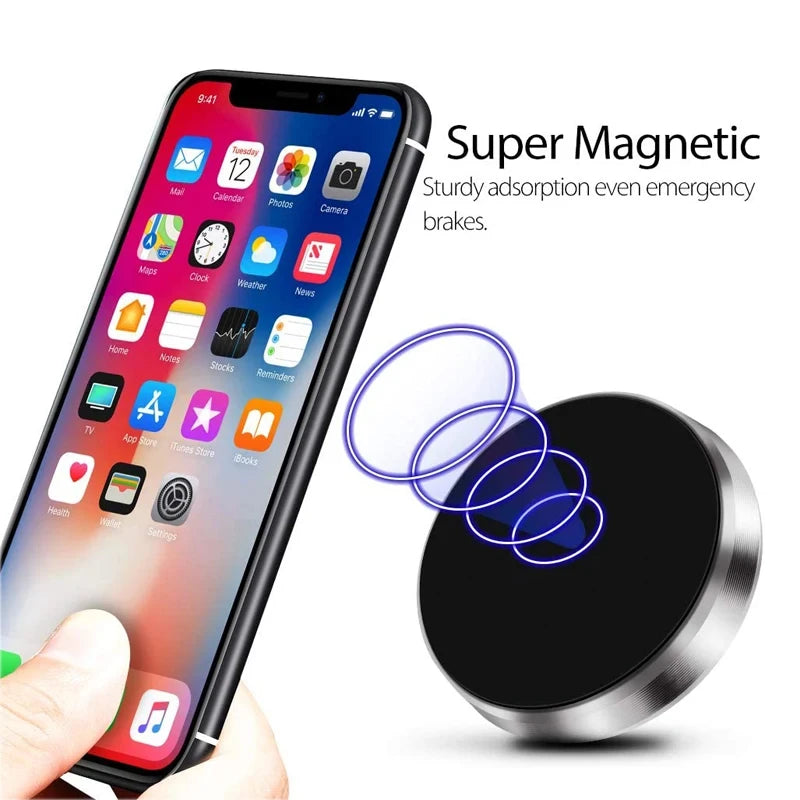 Magnetic Car Phone Holder – Universal Hands-Free Mount