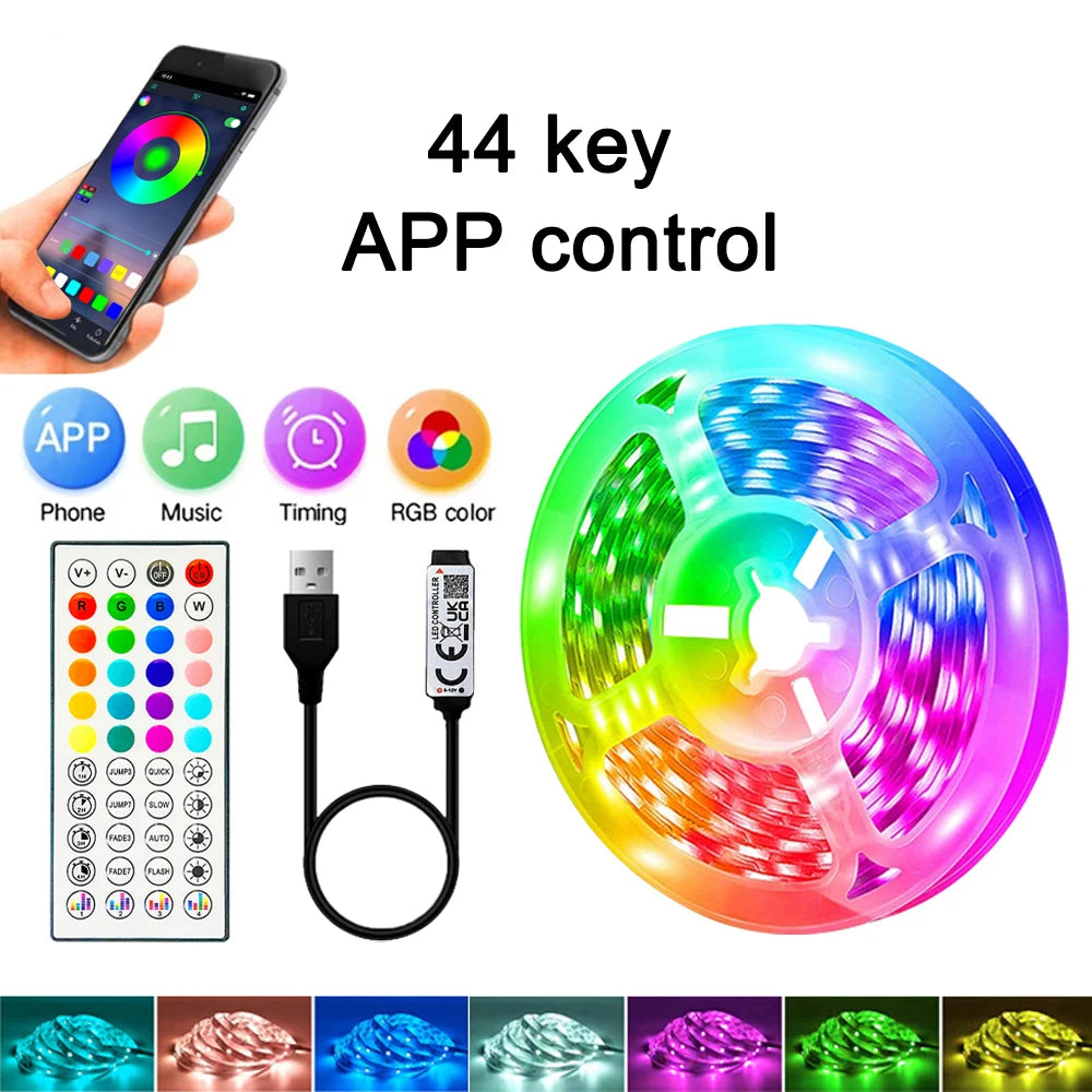 RGB LED Strip Light – Colorful Ambient Lighting